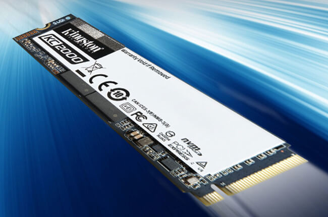 SSD Kingston KC2000 M.2 PCIe Gen3 x4 NVMe 250GB SKC2000M8/250G