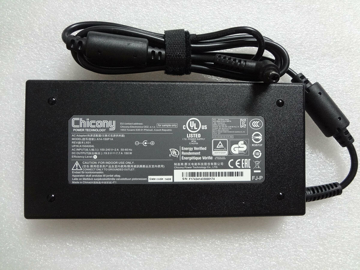 🔌 SẠC LAPTOP MSI 19.5V-7.7A (5.5 x 2.5mm) SLIM – ZIN